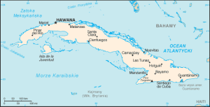Mapa Kuby