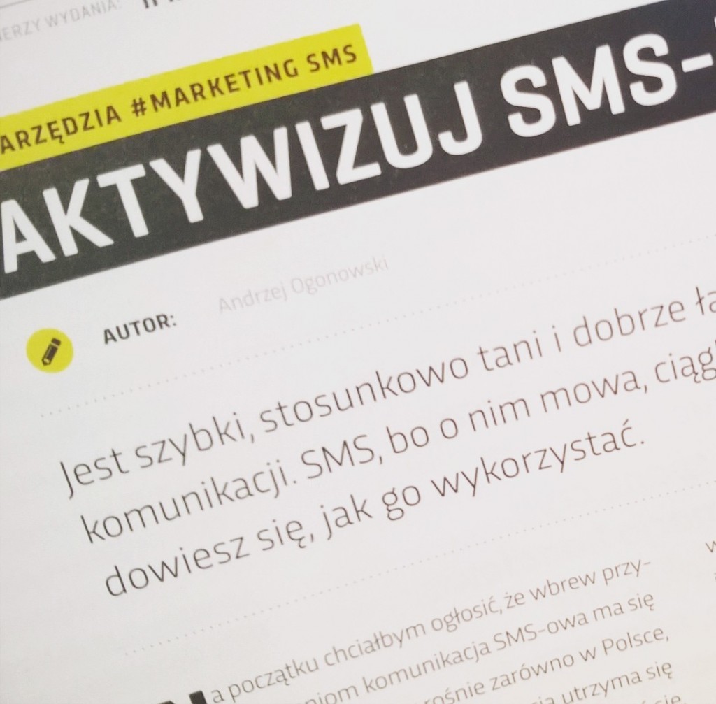 Nowa sprzedaż - magazyn